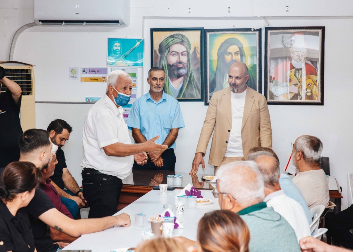  Koral Bozkurt Alevi Kültür Merkezi Gazimağusa Şubesi’ni ziyaret etti