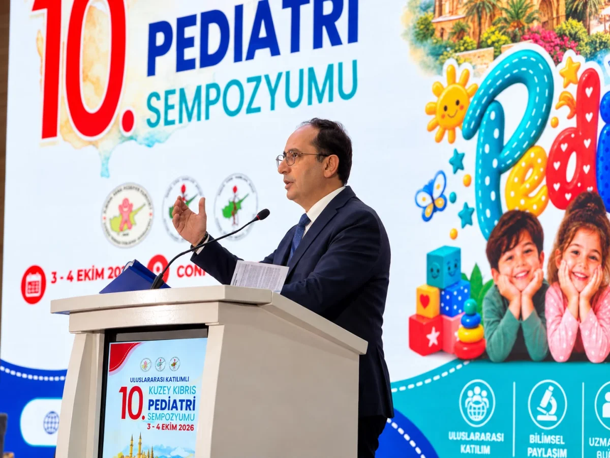 Kıbrıs Türk Pediatri Kurumu’na 2026 Avrupa Pediatri Bilim Madalyası verildi