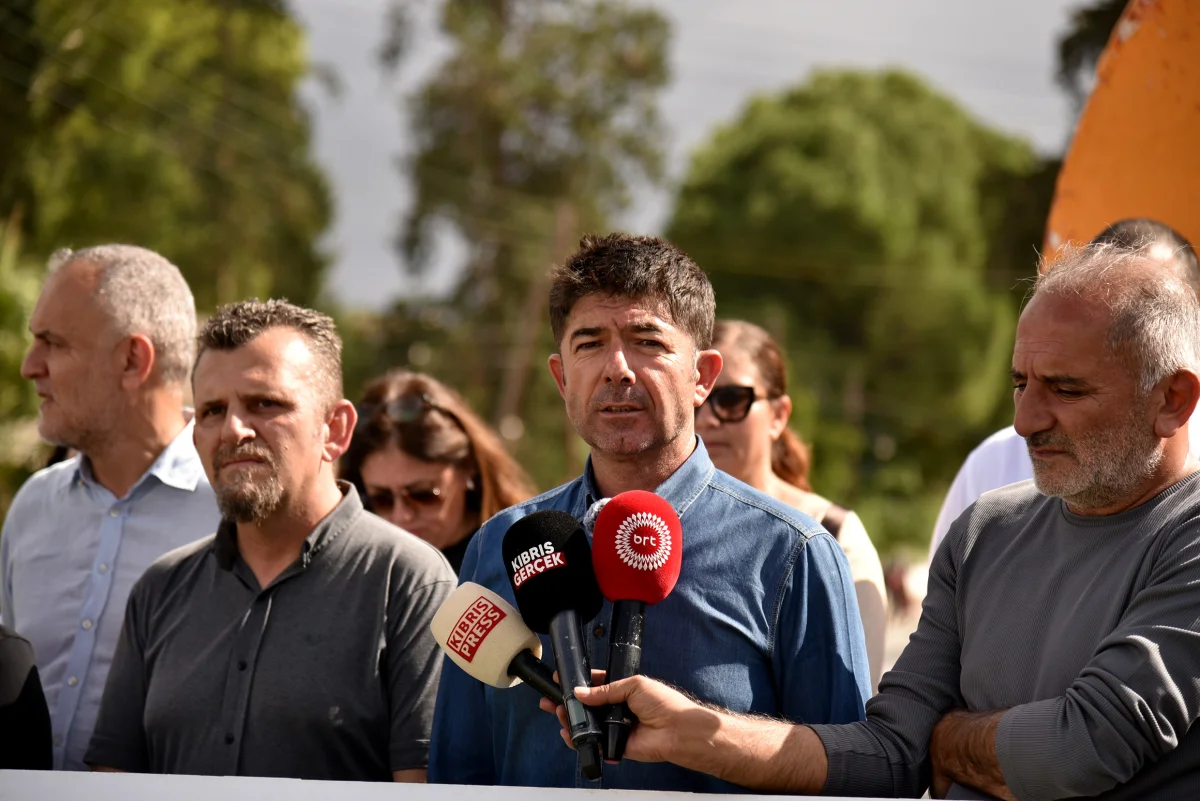 KTOEÖS, Güzelyurt ve Lefke bölgesi okullarında grev ve eylem yaptı